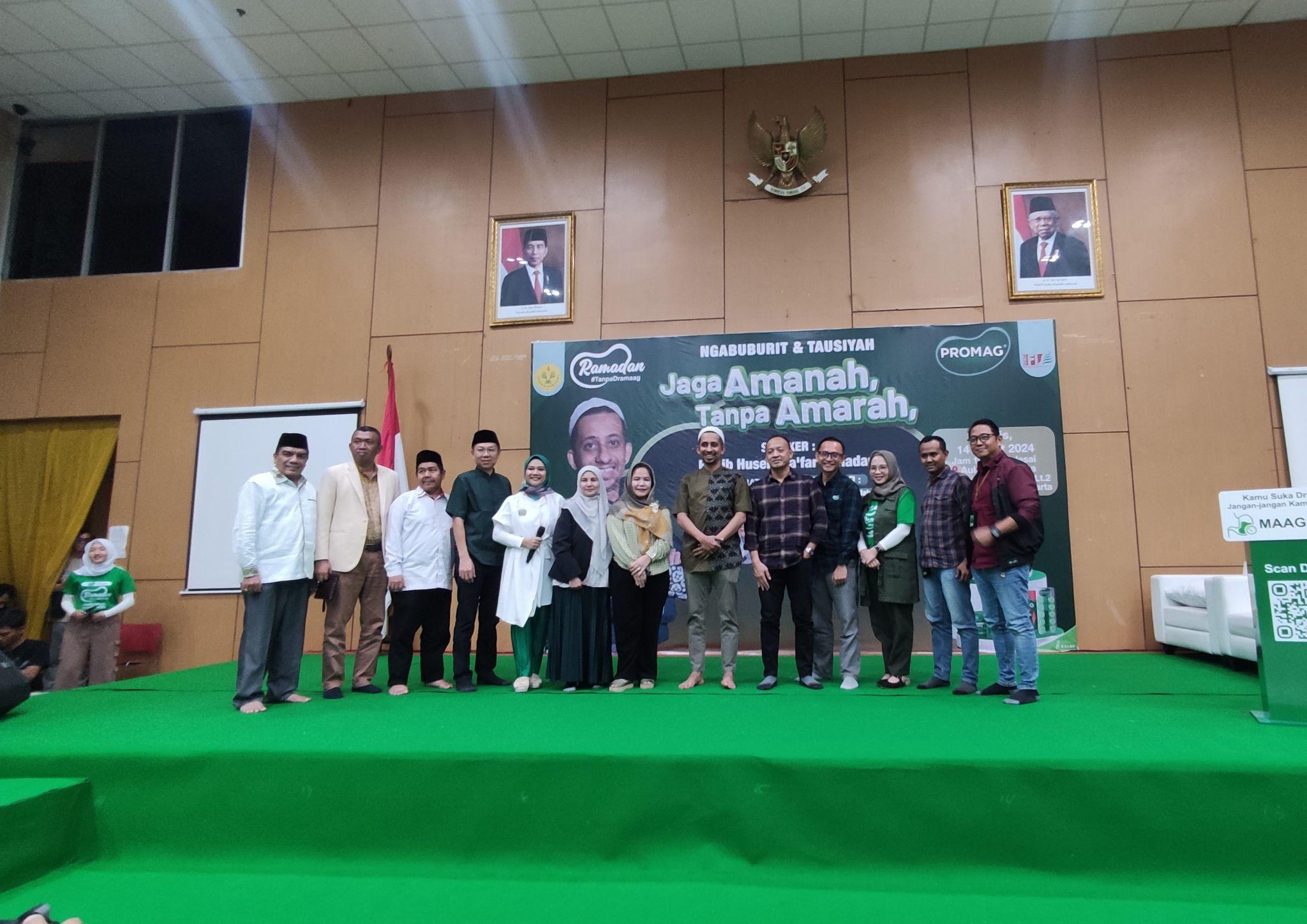 NGABUBURIT & TAUSIYAH: GERAKAN RAMADAN TANPA DRAMAAG BERSAMA FAKULTAS ILMU SOSIAL UNJ DAN PROMAG